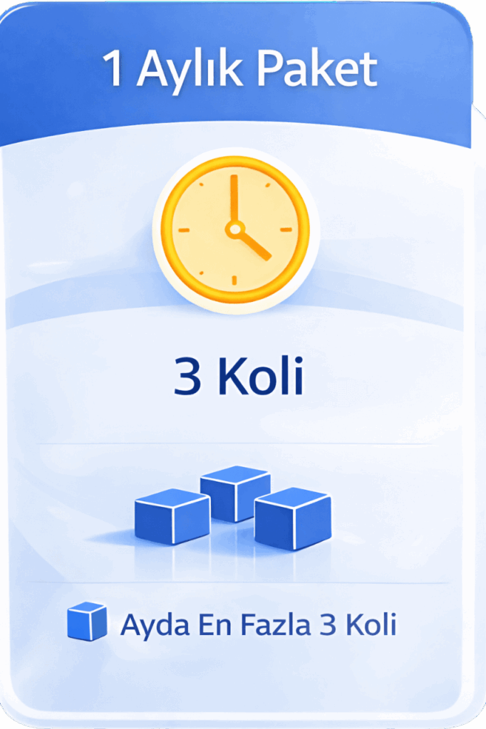 1 Aylık Abonelik